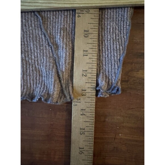 RSQ Jr Womens Cropped Baby Top Sz Small Long Sleeve Boho Y2K Indie Alt Edgy - Picture 9 of 10